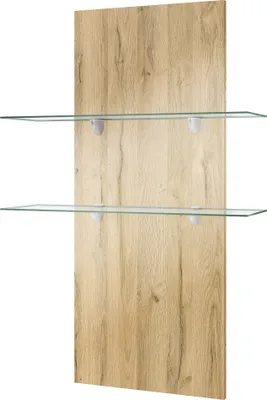 Produktbild von Vladon Wandpaneel Faro in Eiche Natur - Modernes Wandregal für Ihr Wohnbereich (70 x 110 x 21 cm)