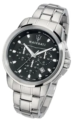 Produktbild von Maserati SUCCESSO Herren Uhr Chronograph Armband Edelstahl silber D3UMAR8873621001