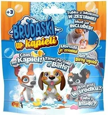 Zdjęcie produktu dla EPEE Brudaski w kąpieli pieski sasz12/disp EP60129