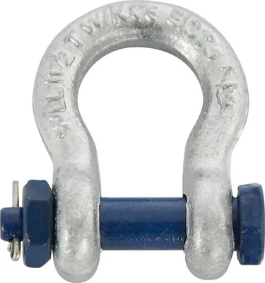 Produktbild von Riggatec hochfeste Schäkel 7/16" 1,5 t feuerverzinkt