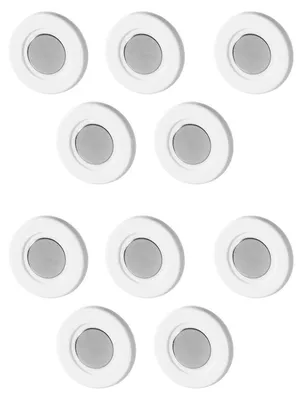 Produktbild von 5/10 Stück magnetischer Fernbedienungshalter, selbstklebende Wandhalterung, TV-Klimaanlage, Fernbedienungs-Organizer, lochfreie Aufbewahrungshalterung für Home-Office-Fernbedienungen