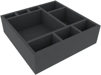 Produktbild von AFDA085BO 285 mm x 285 mm x 85 mm Schaumstoffeinlage für Brettspiele