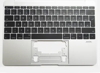 Produktbild von Apple Macbook Retina 12" A1534 2015 silber Topcase mit Tastatur und Backlight  613-01195-B