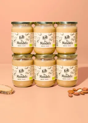 Produktbild von KoRo I Weißes Mandelmus | 6 x 500 g