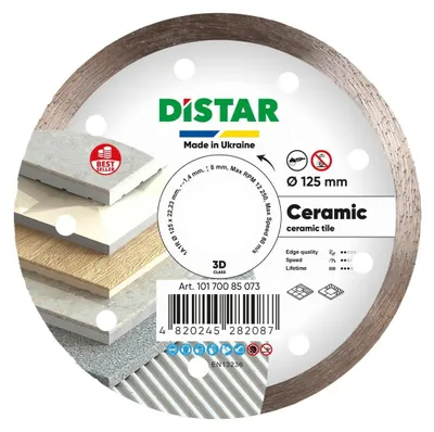 Produktbild von DISTRACT Keramik-Diamantklinge 125 x 1,4 x 8 x 22,23 mm