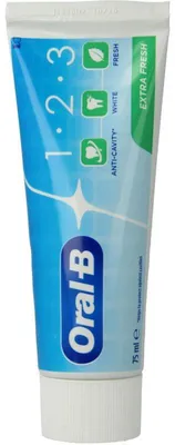 Produktbild von Oral B Tandpasta fresh 123 (75 ml)