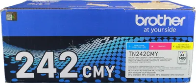 Immagine prodotto di Toner Brother TN242CMY 1.400 pagine c/m/y 3 pezzi/confezione.