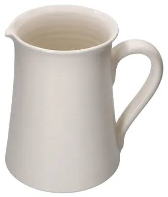 Produktbild von Gloria Krug cremeweiß 1,6L italienische Kanne Keramik-Karaffe
