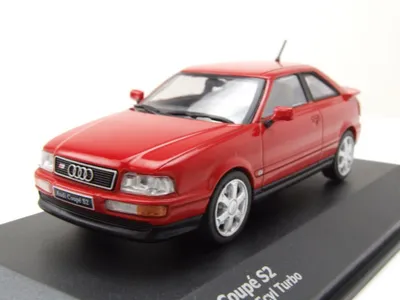 Produktbild von Solido 421437190 Audi S2 Coupe 1992 rot 1:43