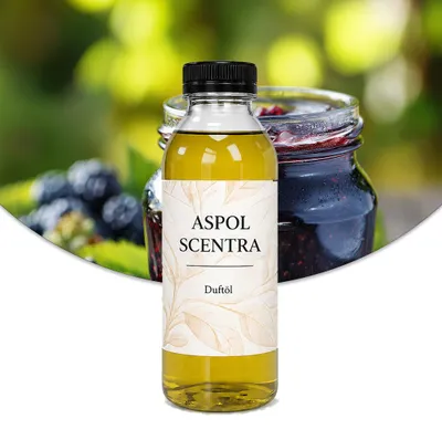 Produktbild von Aspol Scentra Brombeermarmelade UFIGREEN Duftöl für Kerzen und Diffusoren 500 ml, KI-generiertes Bild