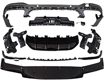 Image de DIEDERICHS 1656358 Enjoliveur, pare-chocs arrière pour MERCEDES-BENZ GLC Coupé (C253) 2016-2022