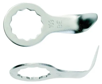 Produktbild von FEIN Schneidmesser gerade Form, Schneidenlänge 14 mm, Gesamtlänge 65 mm