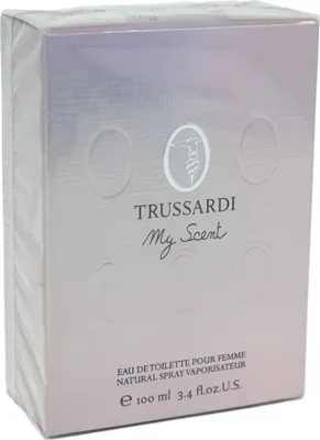 Produktbild von Trussardi My Scent, Frauen, 100 ml, Nicht nachfüllbare Flasche, Jasmin, Orange, Blumig, Honig, Lila, Moschus, Rose