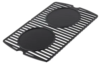 Produktbild von Wendegrillrost Gusseisen 2-TLG für Enders Urban II Explorer II Grillzubehör