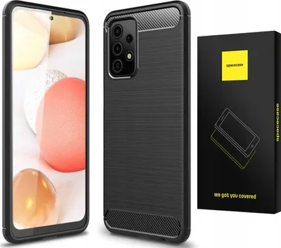 Zdjęcie produktu dla Etui ochronne SPACECASE Carbon do Galaxy A72 5G czarny