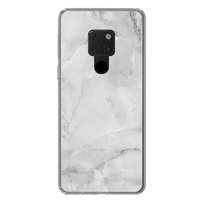 Produktbild von MuchoWow® Handyhülle Schutzhülle Hülle für Huawei P40 Lite Marmor - Stein - Weiß - Grau - Marmoroptik Silikon Softcase Handy Hülle - Handy