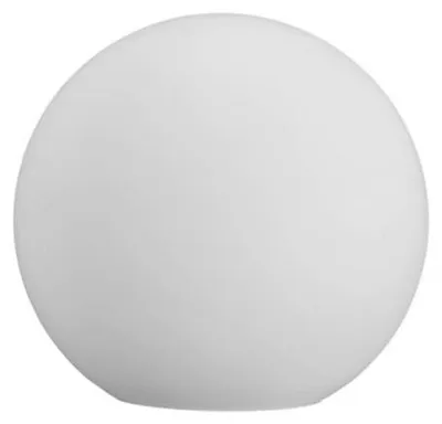 Produktbild von Kugelglas Ersatzglas, Ø 150 mm, Opal Weiß Matt, 70 mm Öffnung ohne Kragen, Blendfrei