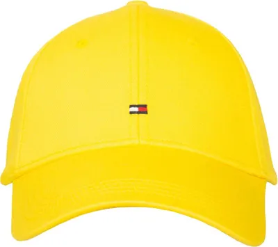 Obrázek produktu pro Kšiltovka TOMMY HILFIGER s vyšitým logem a kšiltem vzadu, nastavitelný artikl XM0XM02779, ZGS Vivid yellow, ONE - JEDNA VELIKOST, 100% bavlna
