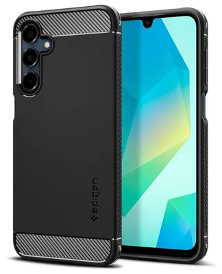 Zdjęcie produktu dla Spigen Rugged Armor, Pokrowiec, Samsung, Galaxy A16 (2024), Galaxy A16 5G (2024), 17 cm (6.7"), Czarny