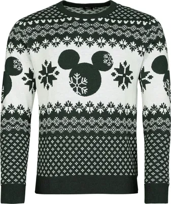 Produktbild von Mickey Mouse Weihnachtspullover Herren Ugly Sweater Mickey multicolor S