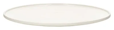 Produktbild von Pomax Leggero Servierteller aus Magnesiumporzellan, Weiß, Ø 31 x H 2,3 cm