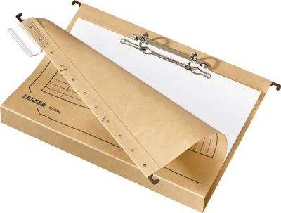 Zdjęcie produktu dla Falken Hängesammler 11288156 A4 40mm Boden 2Ring braun