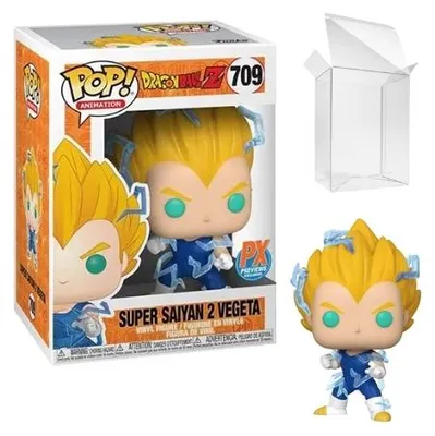 Obrázek produktu pro Dragon Ball Z Funko POP! Vinyl Figur Super Saiyan 2 Vegeta (709) PX Previews Exclusive