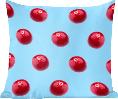 Produktbild von MuchoWow® Zierkissen Sofakissen Wohnzimmer Dekokissen 45x45 cm Obst - Sommer - Muster - Schlafpolster - Polster für das Sofa
