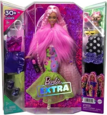 Zdjęcie produktu dla Barbie Extra HGR60, Lalka modowa, Damski, 3 lat(a), Dziewczyna, 230 mm, Wielobarwny