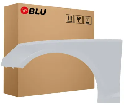 Obrázek produktu pro BLU Blatník náhrada pro Audi A4 B9 S4 LIFT LZ7G Levý Stříbrný FlorettSilber | 2019-2024 | Přední | Lakovaný | Připravený k montáži, Obrázek vytvořený pomocí AI