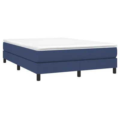 Produktbild von Boxspringbettgestell Blau 140x200 cm Stoff
