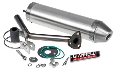 Produktbild von Endschalldämpfer Giannelli Aluminium mit ABE für Aprilia RX 50 1999-2005
