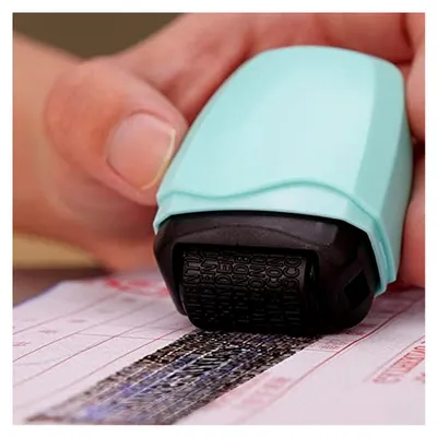 Produktbild von Vertraulicher Rollenstempel zur Adresssicherung, tragbarer persönlicher Informationsschutz für Zuhause, Schule, Hochzeiten, Post, Bibliotheken und Banken