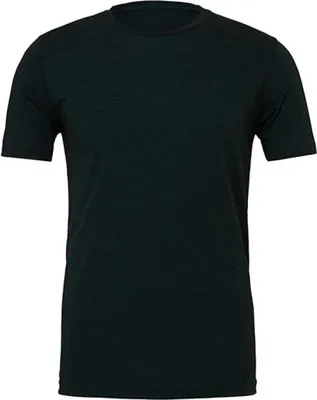 Produktbild von Canvas 3413 | Triblend Crew Neck T-Shirt / Meliert - Farbe: Emerald Triblend (Heather) - Größe: L