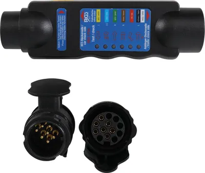 Produktbild von BGS 2171 Anhänger- / Zugfahrzeug-Elektrik-Tester, 7- / 13-polig
