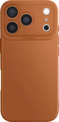 Immagine prodotto di Avizar, custodia per iPhone 17 Pro Max in morbido silicone con protezione per la fotocamera, marrone