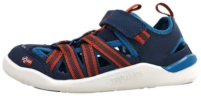 Produktbild von Trollkids Softfjord Barefoot Sandale Blau in Gr. 38