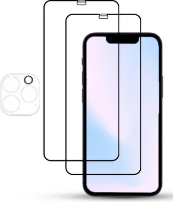 Zdjęcie produktu dla 2-pak ochraniaczy ekranu IPHONE 12 PRO i 1-pak ochraniaczy soczewek ze szkła hartowanego 9H
