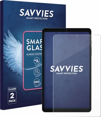Produktbild von 2x Savvies Schutzglas Folie für Blackview Link 2 8.68" 9H Panzer Schutzfolie Glas Displayschutz klar transparent