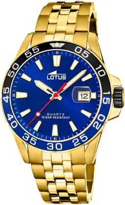 Image de Lotus Montre Homme Sport Fashion 18770/1 Montre en acier inoxydable or UL18770/1