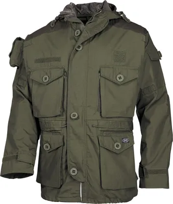 Produktbild von Outdoorjacke mit Rip Stop, oliv L