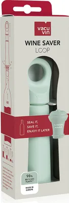 Produktbild von Vacuvin Vacu Vin Weinsparschlaufe + Stopfen Jade