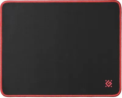 Produktbild von Defender Gaming Mauspad Schwarz M 360x270x3 mm, Stoff+Gummi