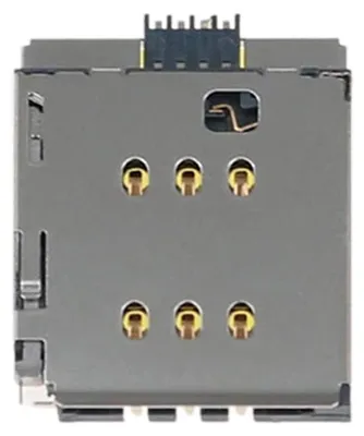 Immagine prodotto di Supporto per scheda SIM, presa di inserimento per Apple iPhone X, ricambio, accessorio