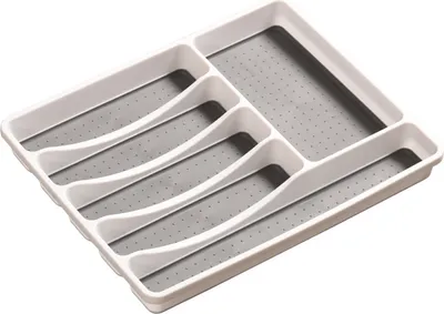 Zdjęcie produktu dla KESPER Biały plastikowy kredens 41 x 33,5 x 4,5 cm
