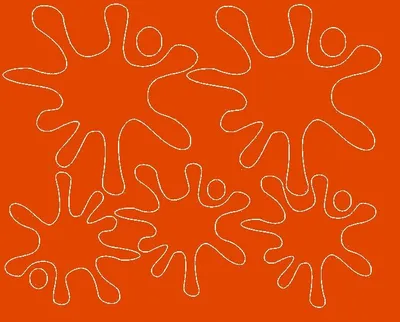 Image de Autocollant de masquage, autocollant effaçable, orange mat