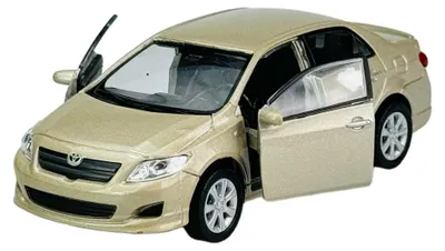 Immagine prodotto di Welly, modellino in metallo della Toyota Corolla, scala 1:34, colore oro