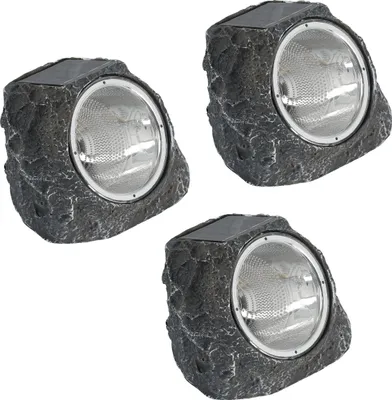 Produktbild von EGLO Solarleuchte Z_solar  grau 3X 4X0,06W L:13,5 H:11 cm
