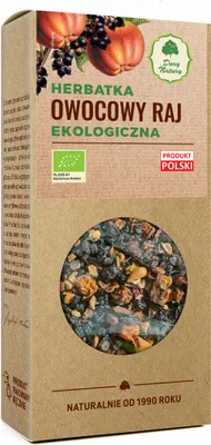 Zdjęcie produktu dla HERBATKA OWOCOWY RAJ100 g - DARY NATURY