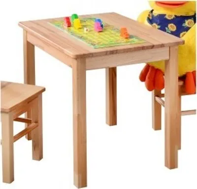 Produktbild von Kindertisch Beistelltisch kernbuche massiv geölt